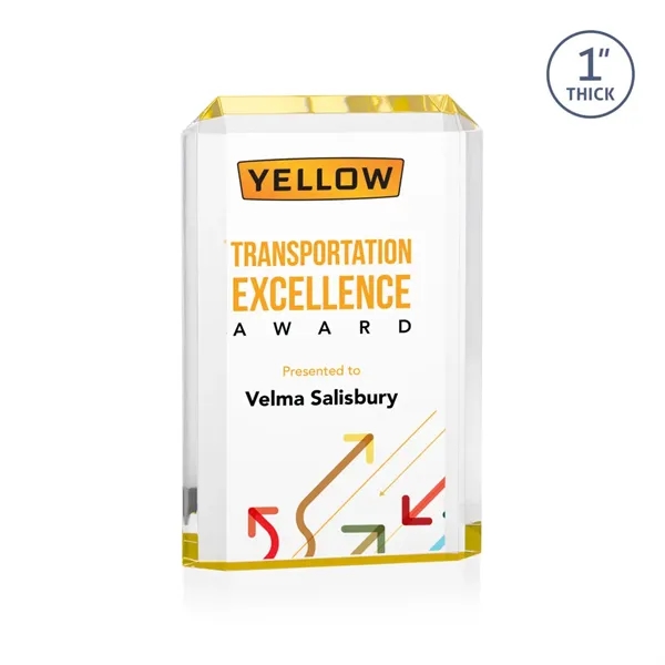 The freestanding acrylic Powell VividPrint™ Award is a striking tribute!... from ASI 84592 St Regis Group / St Regis