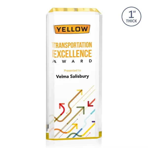 The freestanding acrylic Powell VividPrint™ Award is a striking tribute!... from ASI 84592 St Regis Group / St Regis