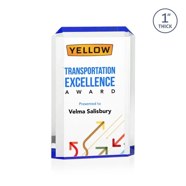 The freestanding acrylic Powell VividPrint™ Award is a striking tribute!... from ASI 84592 St Regis Group / St Regis