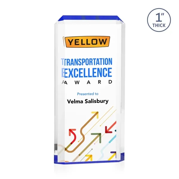 The freestanding acrylic Powell VividPrint™ Award is a striking tribute!... from ASI 84592 St Regis Group / St Regis