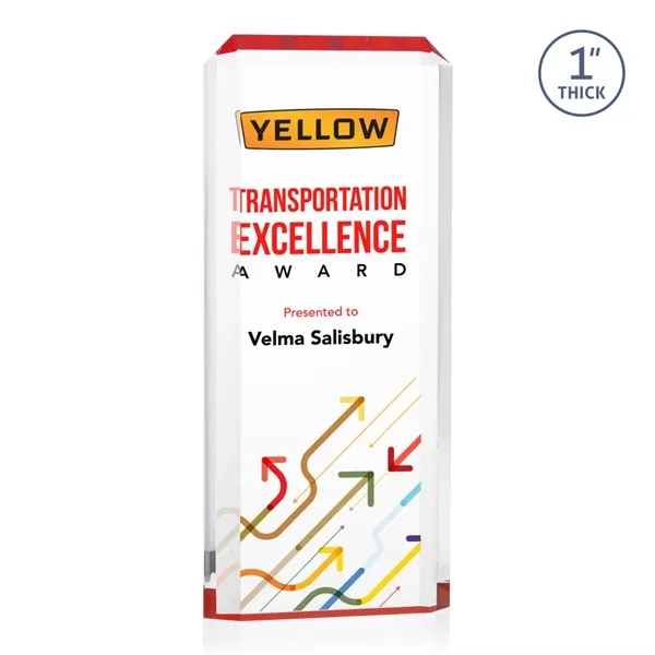 The freestanding acrylic Powell VividPrint™ Award is a striking tribute!... from ASI 84592 St Regis Group / St Regis