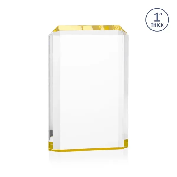 The freestanding acrylic Powell Award is a striking tribute.... from ASI 84592 St Regis Group / St Regis