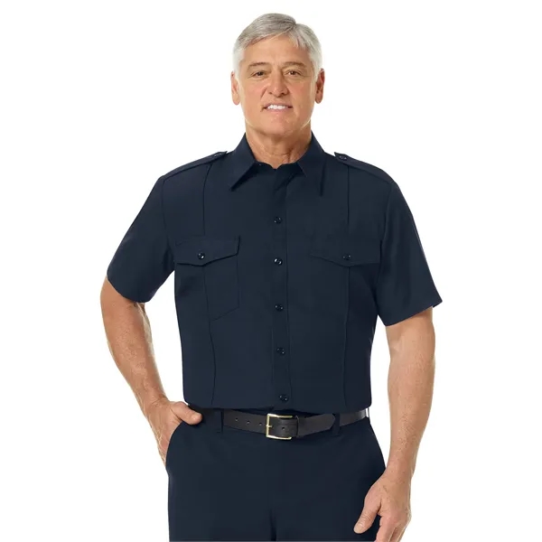 Workrite Shirts - Men's Classic Short Sleeve Fire Chief... from ASI 86018 Scrub Authority