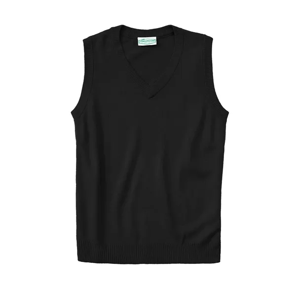Classroom Uniforms Adult Unisex V-Neck Sweater Vest... from ASI 86018 Scrub Authority / Uniform Stores