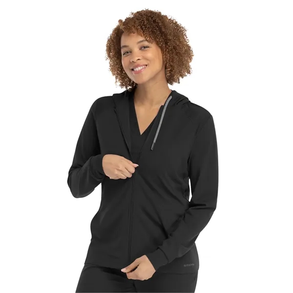 Maevn - Focus - Women's Six-Pocket Zip Up Hoodie Jacket... from ASI 86018 Scrub Authority / Uniform Stores