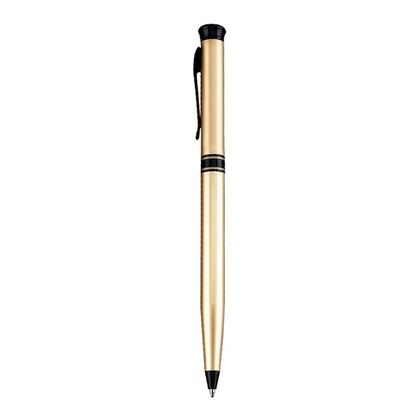 Twist action mechanism ballpoint pen with with gold trims.... from ASI 31517 Admart Products / Admart Line