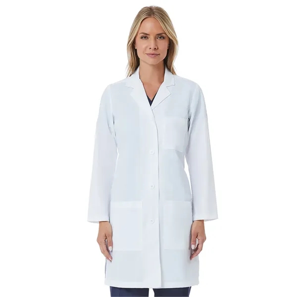 Maevn Red Panda Long Lab Coat... from ASI 86018 Scrub Authority / Uniform Stores