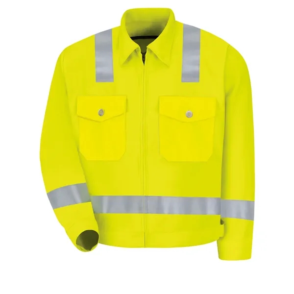 Red Kap Hi-Visibility - Men's Jacket Type R Class 2... from ASI 86018 Scrub Authority / Uniform Stores