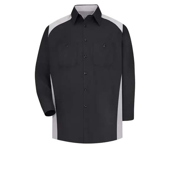 Red Kap Shirts - Men's Long Sleeve Motorsports... from ASI 86018 Scrub Authority