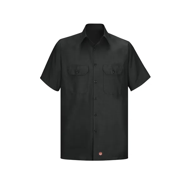 Red Kap Shirts - Men's Short Sleeve Solid Rip Stop... from ASI 86018 Scrub Authority / Uniform Stores