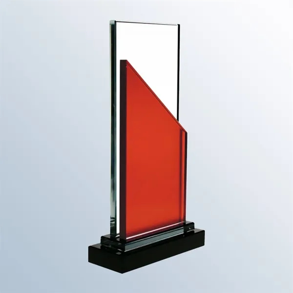 Red and Clear Glass Award... from ASI 31517 Admart Products / Admart Line