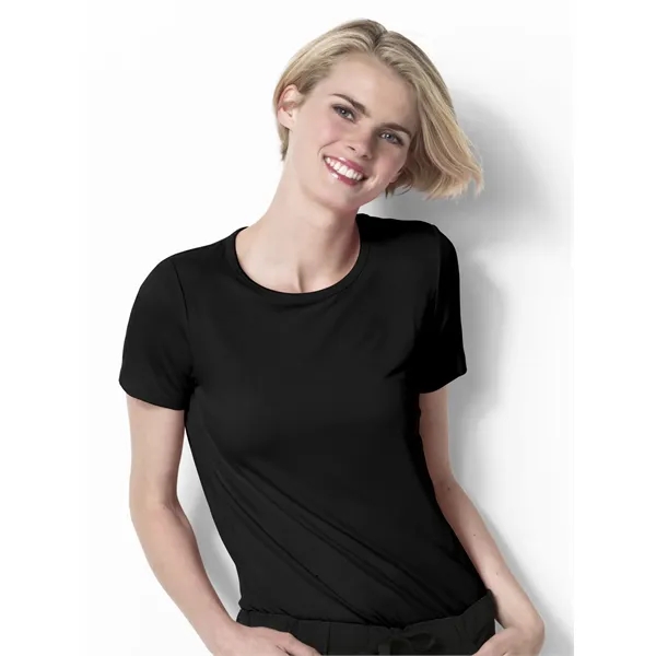 WonderWink Layers Silky Short Sleeve Tee... from ASI 86018 Scrub Authority / Uniform Stores