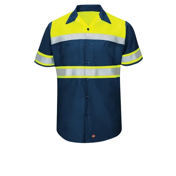 Red Kap Hi-Visibility - Men's Short Sleeve Type O WoShirt...... from ASI 86018 Scrub Authority