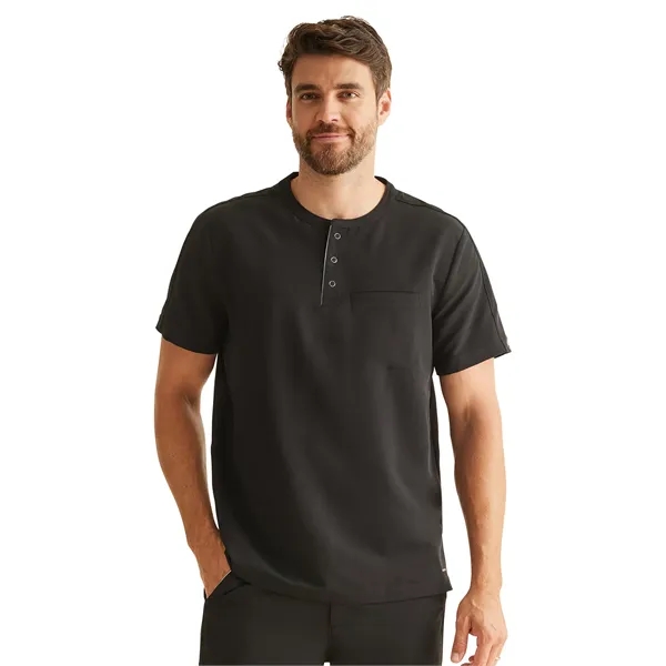 Healing Hands - 360 - Men's 1-Pocket Mandarin Collar Scru...... from ASI 86018 Scrub Authority / Uniform Stores