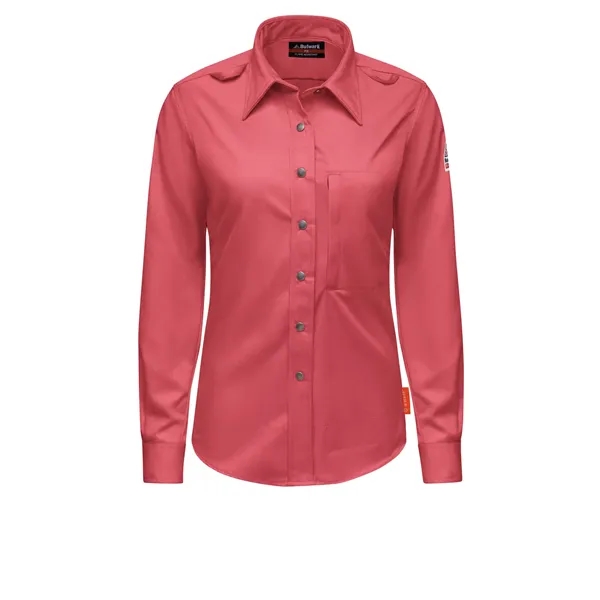 Bulwark iQ Series - Unisex Midweight Comfort Snap-Front W...... from ASI 86018 Scrub Authority