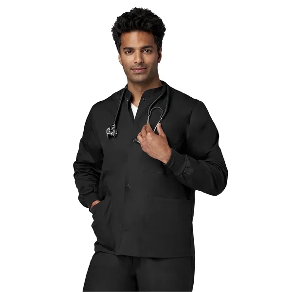Fundamentals - Unisex 4-Pocket Snap Front Jacket... from ASI 86018 Scrub Authority / Uniform Stores