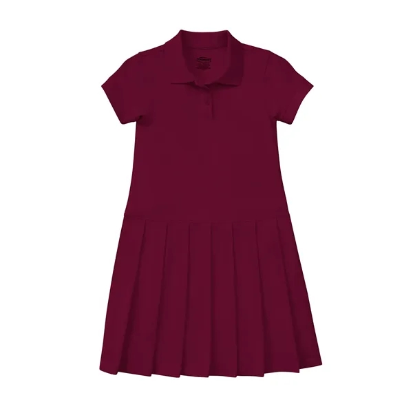 Classroom Uniforms Girls Pique Polo Dress... from ASI 86018 Scrub Authority / Uniform Stores