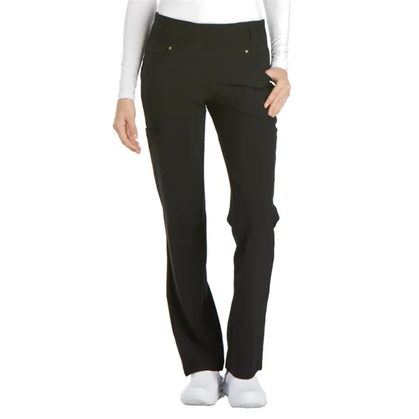 Cherokee iFlex Women's Mid Rise Pull-On Pant... from ASI 86018 Scrub Authority / Uniform Stores