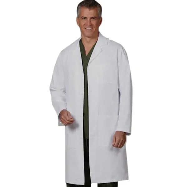 Fashion Seal - Unisex Three-Pocket 41" Full-Length Lab Coat... from ASI 86018 Scrub Authority / Uniform Stores
