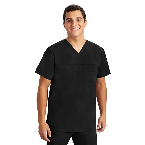 Healing Hands Purple Label Men's Justin Top... from ASI 86018 Scrub Authority / Uniform Stores