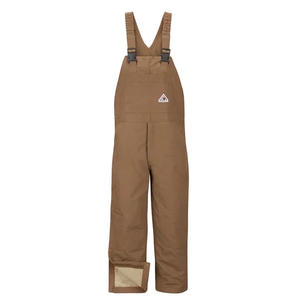 Bulwark - Men's Heavyweight Flame-Resistant Knee Zip Bib...... from ASI 86018 Scrub Authority / Uniform Stores