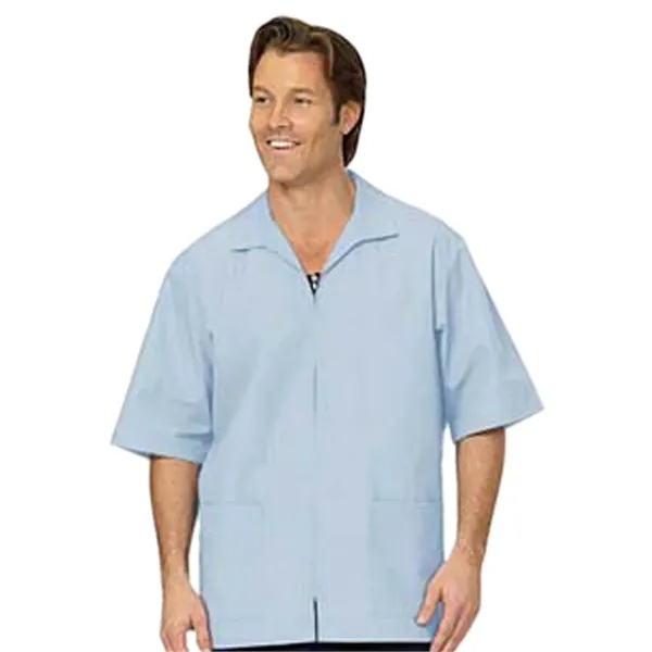 Fashion Seal - Unisex Three-Pocket Zip Front Short-Sleeve...... from ASI 86018 Scrub Authority / Uniform Stores