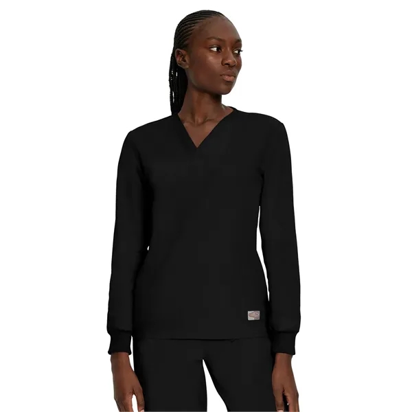 Landau ScrubZone Unisex No-Pocket V-Neck Scrub Top... from ASI 86018 Scrub Authority / Uniform Stores