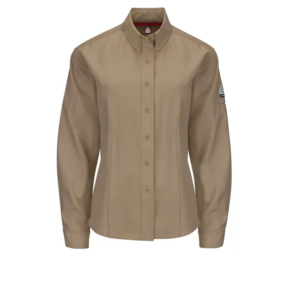 Bulwark - iQ Series - Women's Long Sleeve Endurance Grey...... from ASI 86018 Scrub Authority / Uniform Stores