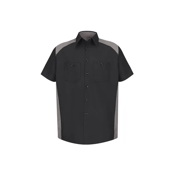Red Kap Shirts - Men's Short Sleeve Motorsports... from ASI 86018 Scrub Authority