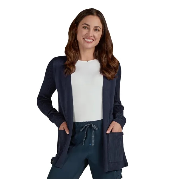 koi - Essentials - Women's Geometric Knit Kori Sweater... from ASI 86018 Scrub Authority / Uniform Stores