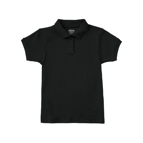 Classroom Uniforms Juniors Short Sleeve Fitted Interlock Polo... from ASI 86018 Scrub Authority / Uniform Stores