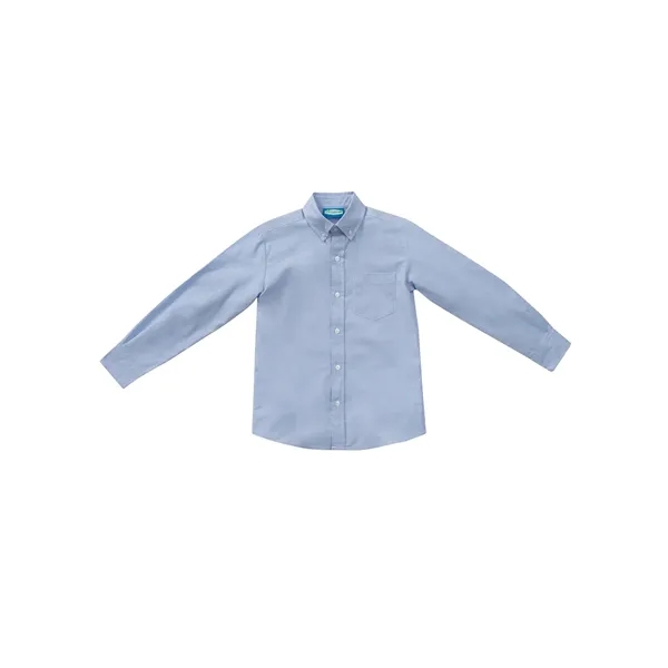 Classroom Uniforms Boys Long Sleeve Oxford... from ASI 86018 Scrub Authority / Uniform Stores