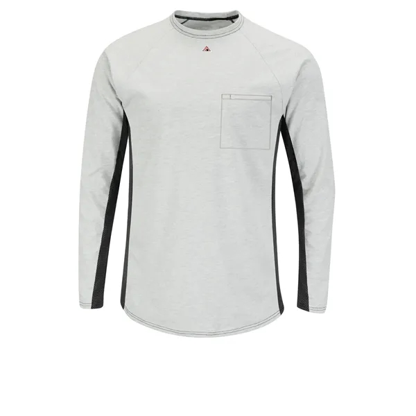 Bulwark - Men's Flame-Resistant Long Sleeve Base Layer Shirt... from ASI 86018 Scrub Authority / Uniform Stores