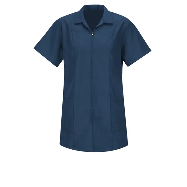 Red Kap Housekeeping - Women's Zip-Front Shirt... from ASI 86018 Scrub Authority / Uniform Stores