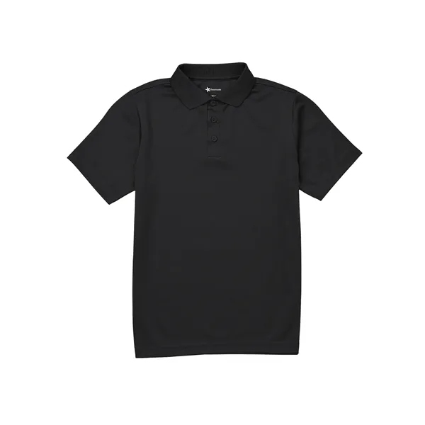 Classroom Uniforms Youth Unisex Moisture Wicking Polo... from ASI 86018 Scrub Authority / Uniform Stores