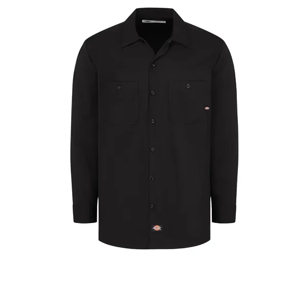 Dickies Shirts - Men's Industrial Cotton Long-Sleeve Work... from ASI 86018 Scrub Authority / Uniform Stores
