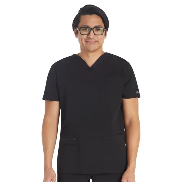 Dickies Medical - Balance - Men's 4-Pocket V-Neck Scrub Top... from ASI 86018 Scrub Authority / Uniform Stores