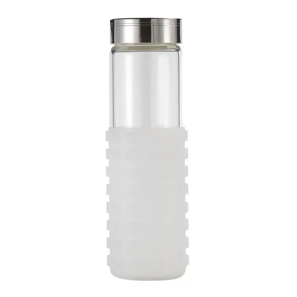 20 ounce shatter resistant water bottle with textured silicone sleeve and... from ASI 57800 Gordon Sinclair / Gordon Sinclair®