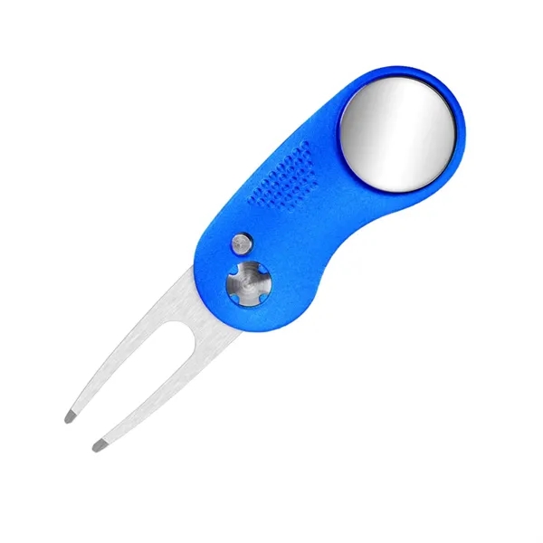 Foldable golf divot repair tool plus laser engraving1 location plus shipping... from ASI 37218 Athena Promo (tm)