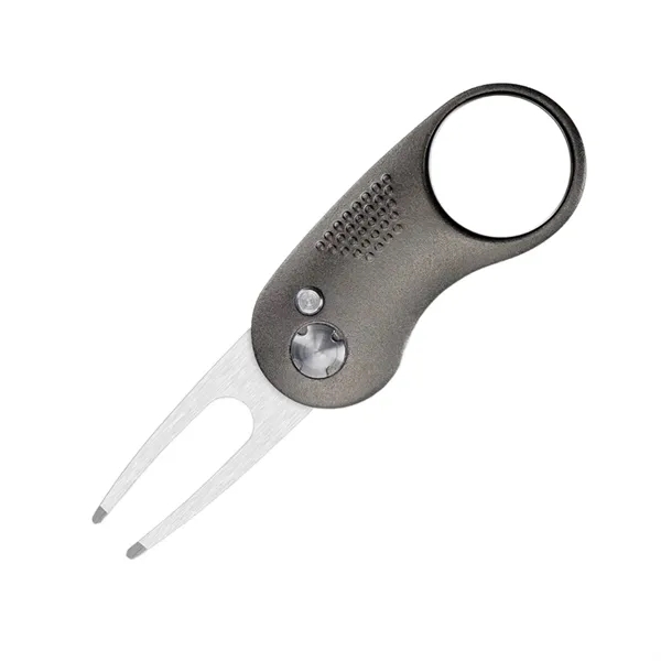 Foldable golf divot repair tool plus laser engraving1 location plus shipping... from ASI 37218 Athena Promo (tm)