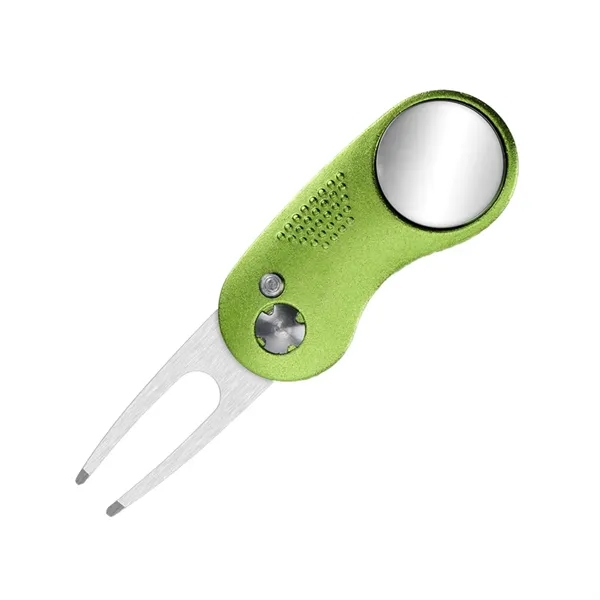 Foldable golf divot repair tool plus laser engraving1 location plus shipping... from ASI 37218 Athena Promo (tm)