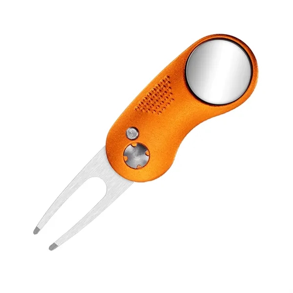 Foldable golf divot repair tool plus laser engraving1 location plus shipping... from ASI 37218 Athena Promo (tm)