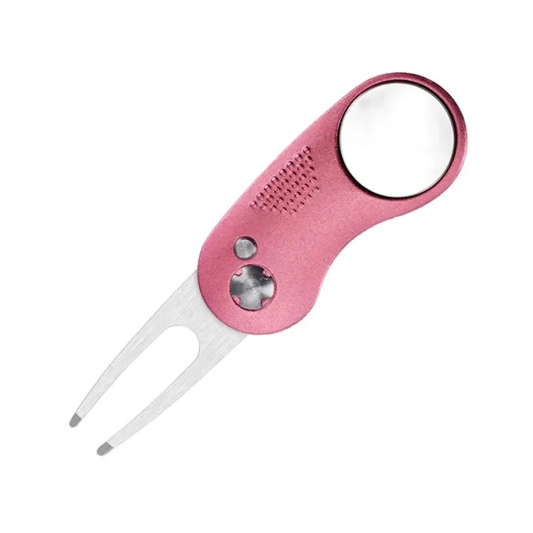 Foldable golf divot repair tool plus laser engraving1 location plus shipping... from ASI 37218 Athena Promo (tm)