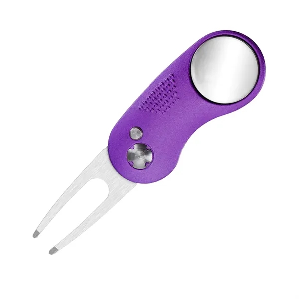 Foldable golf divot repair tool plus laser engraving1 location plus shipping... from ASI 37218 Athena Promo (tm)