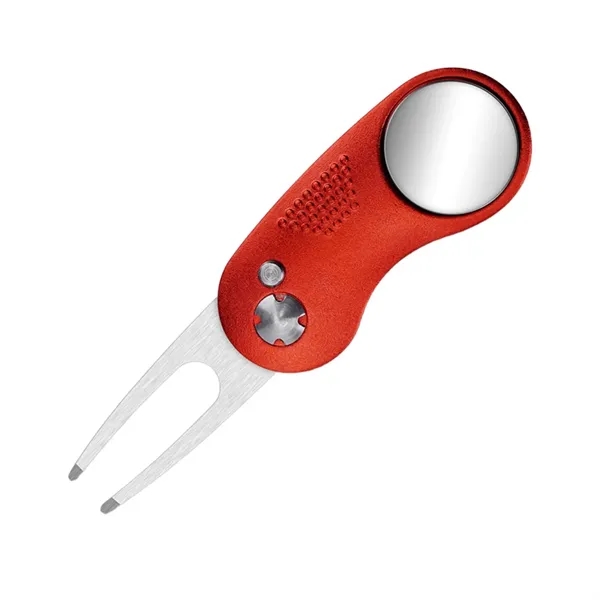 Foldable golf divot repair tool plus laser engraving1 location plus shipping... from ASI 37218 Athena Promo (tm)