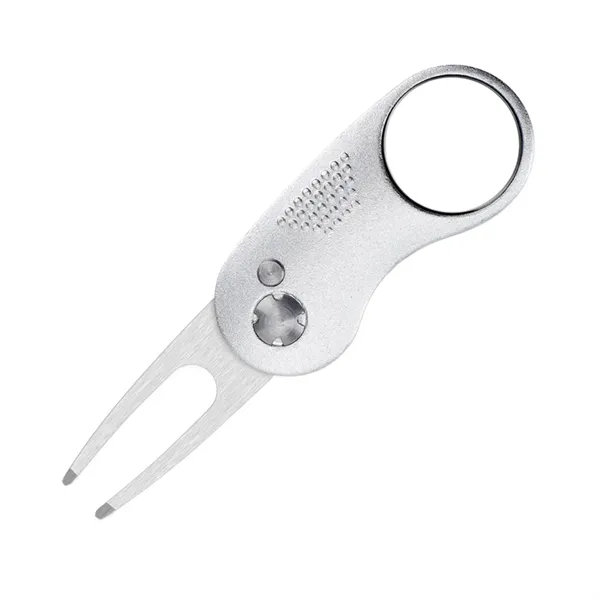 Foldable golf divot repair tool plus laser engraving1 location plus shipping... from ASI 37218 Athena Promo (tm)