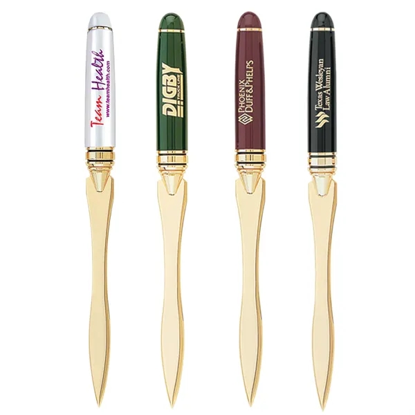 Features the GS double pen box with Danish-I brass letter opener... from ASI 68190 Lungsal / Lungsal