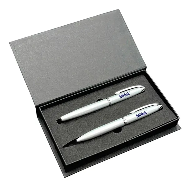 Features the GS double pen box with Juno brass rollerball and... from ASI 68190 Lungsal / Lungsal