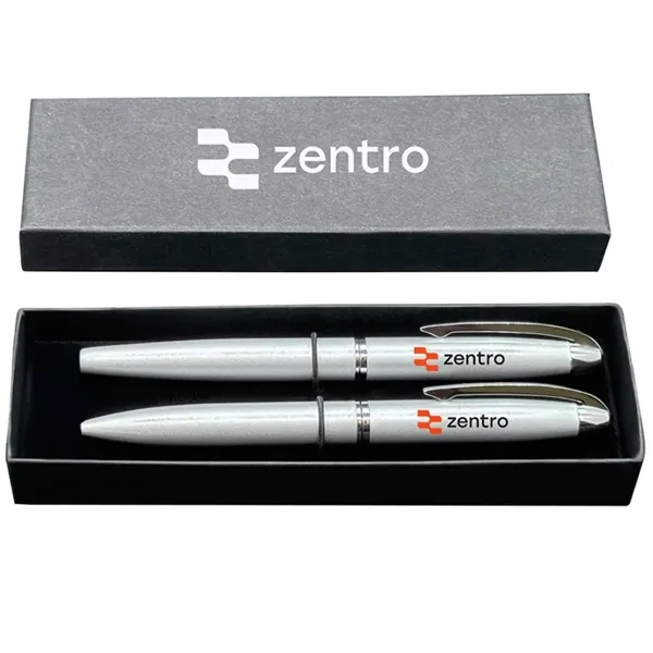 Juno Premade Double Pen Sets with Ballpoint and Rollerball Pen.... from ASI 68190 Lungsal / Lungsal