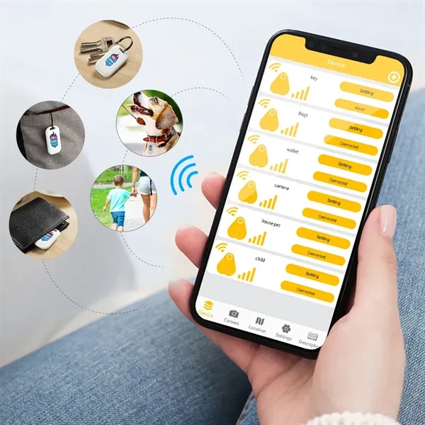 This is a smart tag that works with ISO "Find My",... from ASI 90154 Sunjoy Group Inc